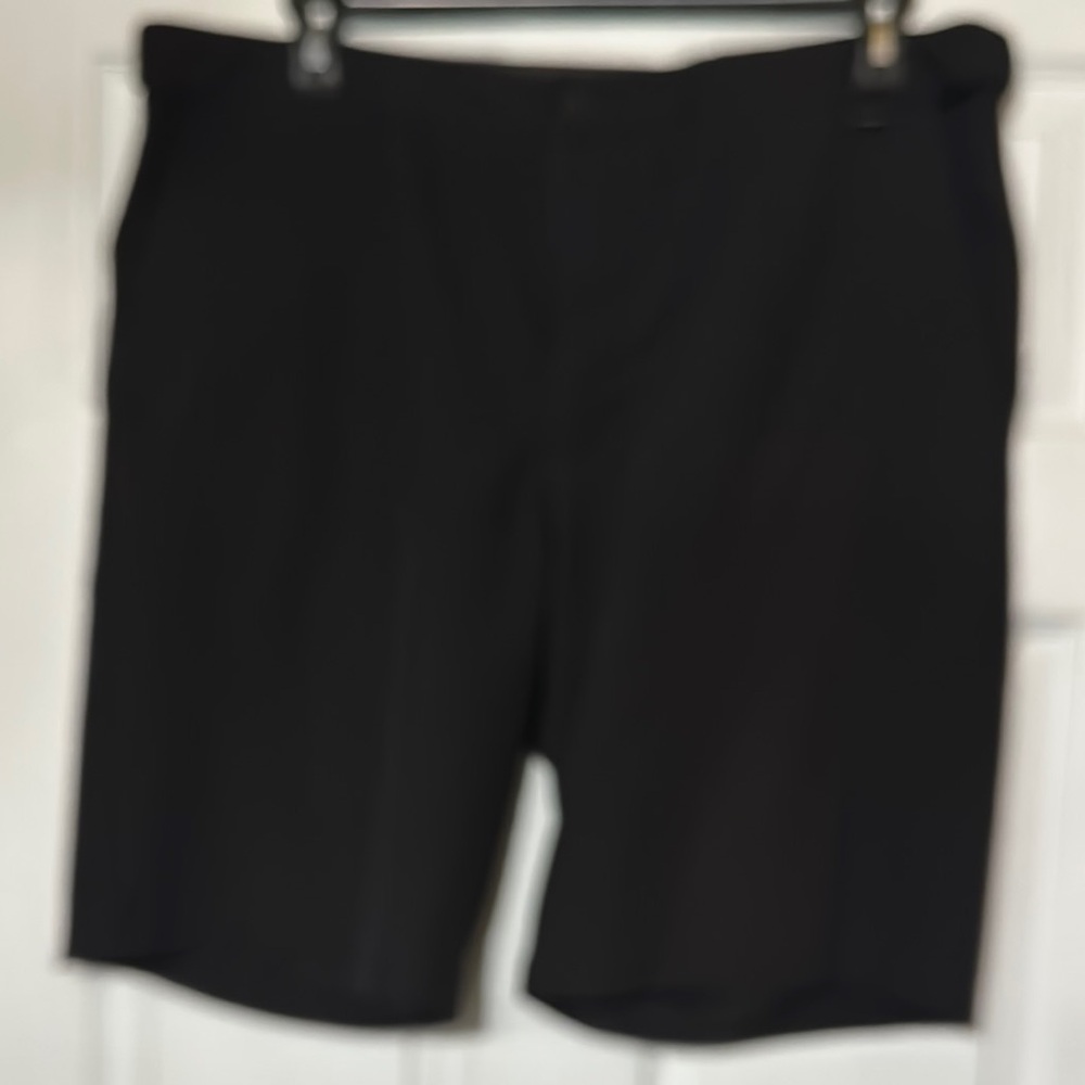 Travis Mathew Black Flat Front Men's Shorts
